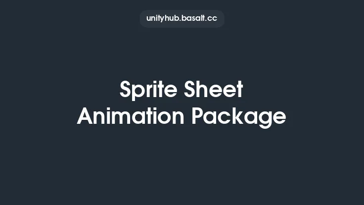 Sprite Sheet Animation Package Thumbnail