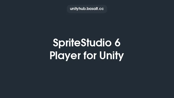 SpriteStudio 6 Player for Unity Thumbnail