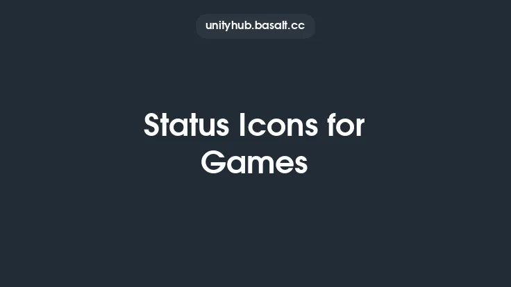 Status Icons for Games Thumbnail