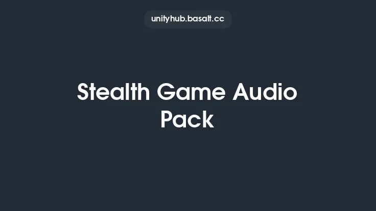 Stealth Game Audio Pack Thumbnail