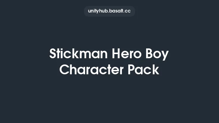 Stickman Hero Boy Character Pack Thumbnail