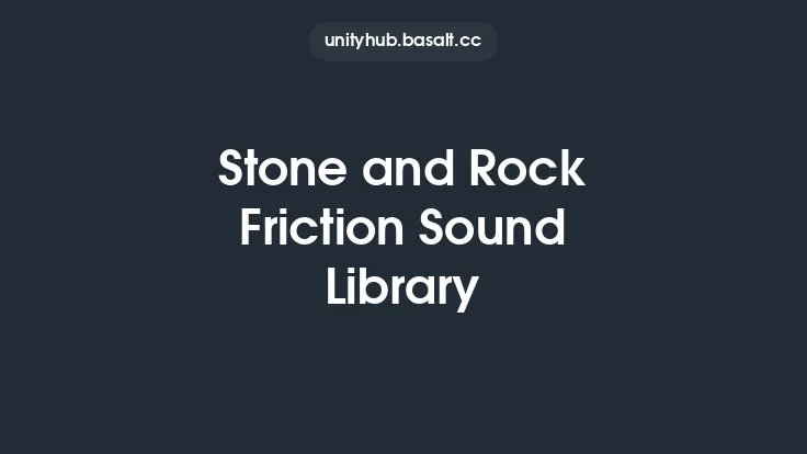 Stone and Rock Friction Sound Library Thumbnail
