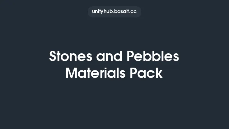 Stones and Pebbles Materials Pack Thumbnail