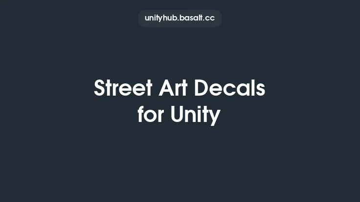 Street Art Decals for Unity Thumbnail