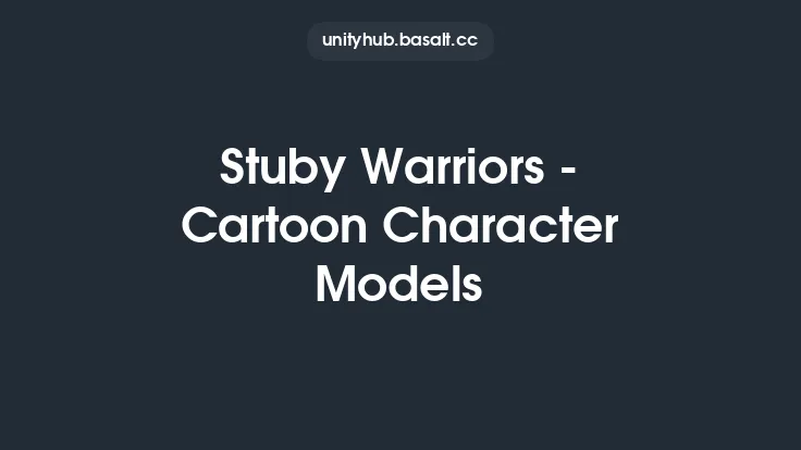 Stuby Warriors - Cartoon Character Models Thumbnail