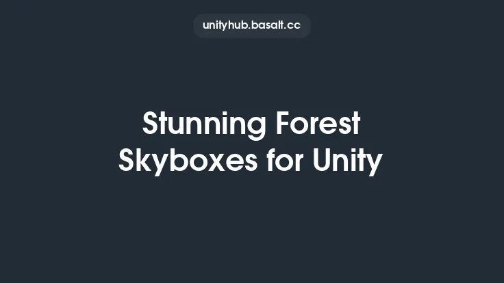 Stunning Forest Skyboxes for Unity Thumbnail