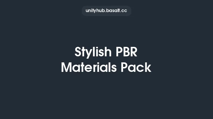 Stylish PBR Materials Pack Thumbnail