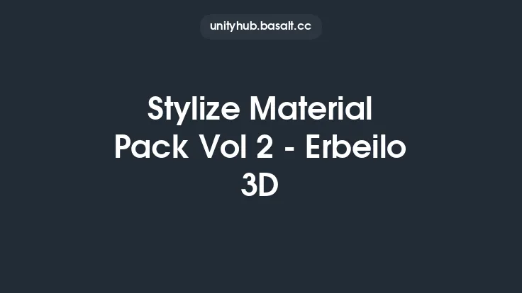 Stylize Material Pack Vol 2 - Erbeilo 3D Thumbnail