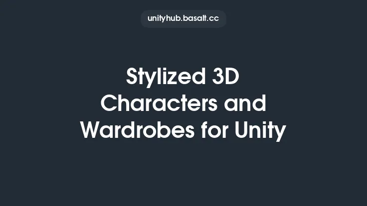 Stylized 3D Characters and Wardrobes for Unity Thumbnail