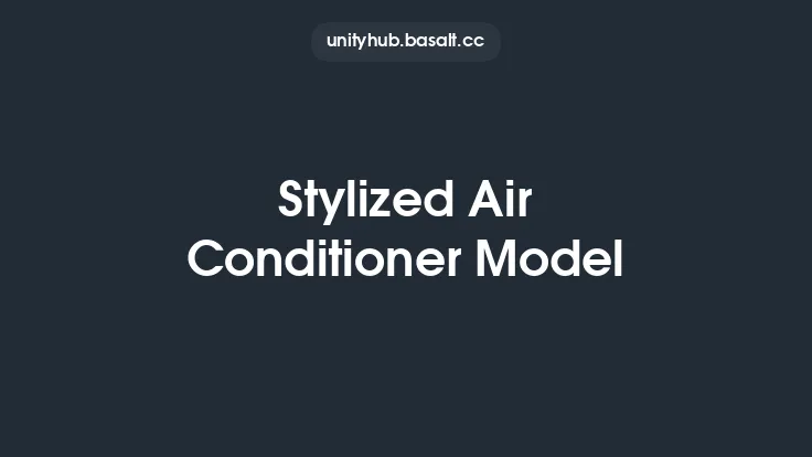 Stylized Air Conditioner Model Thumbnail