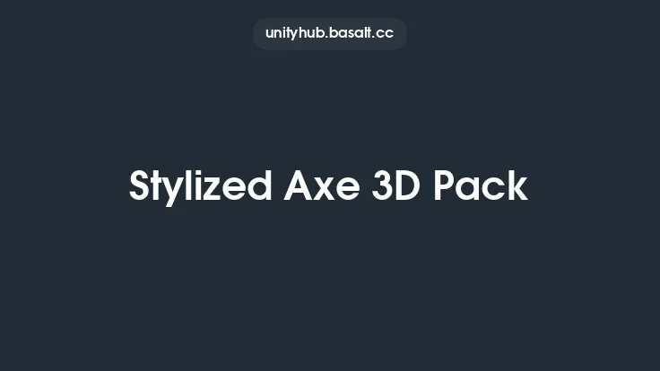 Stylized Axe 3D Pack Thumbnail