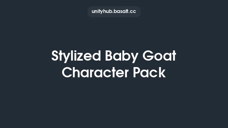 Stylized Baby Goat Character Pack Thumbnail