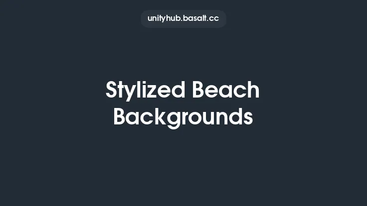 Stylized Beach Backgrounds Thumbnail