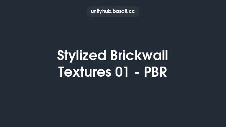 Stylized Brickwall Textures 01 - PBR Thumbnail
