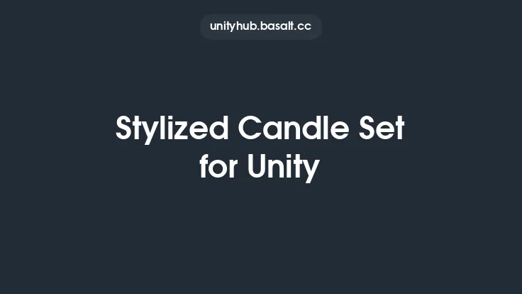 Stylized Candle Set for Unity Thumbnail
