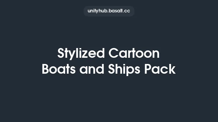 Stylized Cartoon Boats and Ships Pack Thumbnail