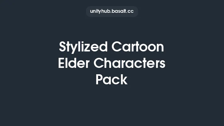 Stylized Cartoon Elder Characters Pack Thumbnail