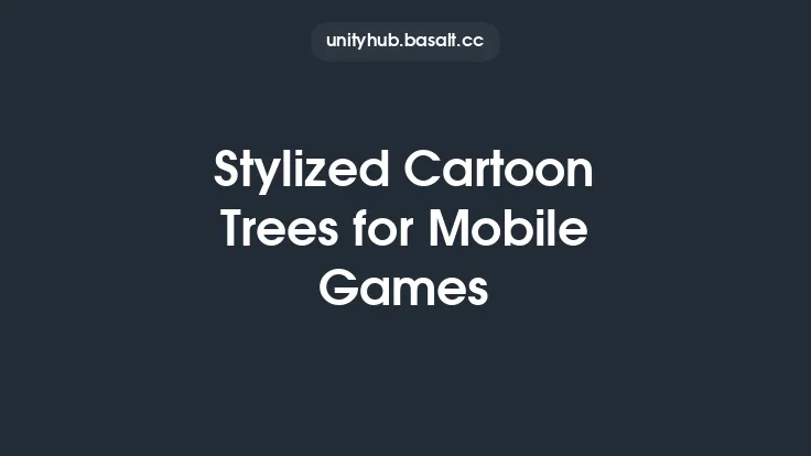 Stylized Cartoon Trees for Mobile Games Thumbnail