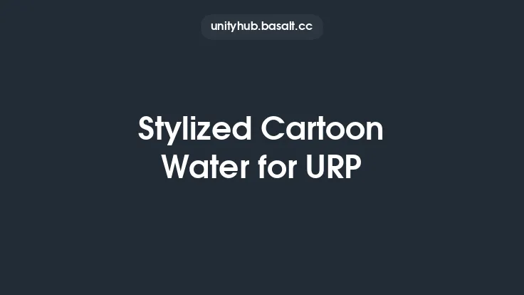 Stylized Cartoon Water for URP Thumbnail