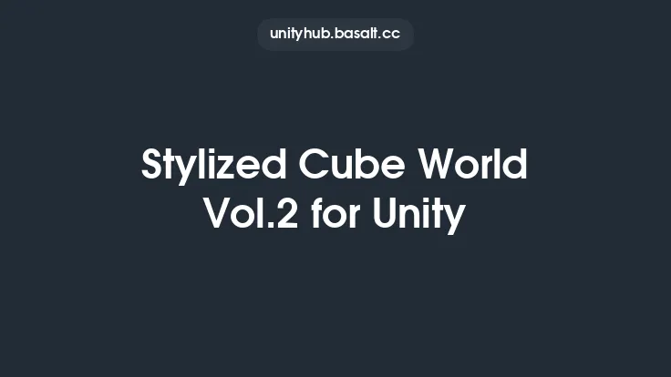 Stylized Cube World Vol.2 for Unity Thumbnail