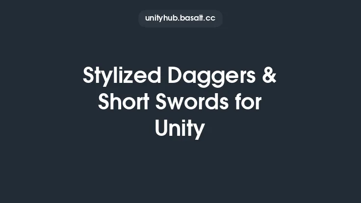 Stylized Daggers & Short Swords for Unity Thumbnail