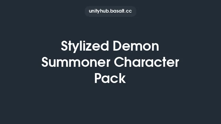 Stylized Demon Summoner Character Pack Thumbnail