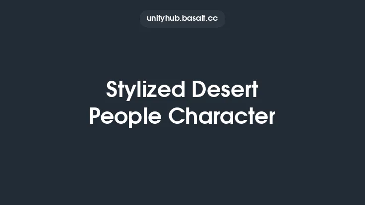 Stylized Desert People Character Thumbnail