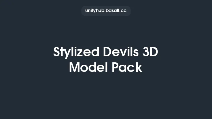 Stylized Devils 3D Model Pack Thumbnail