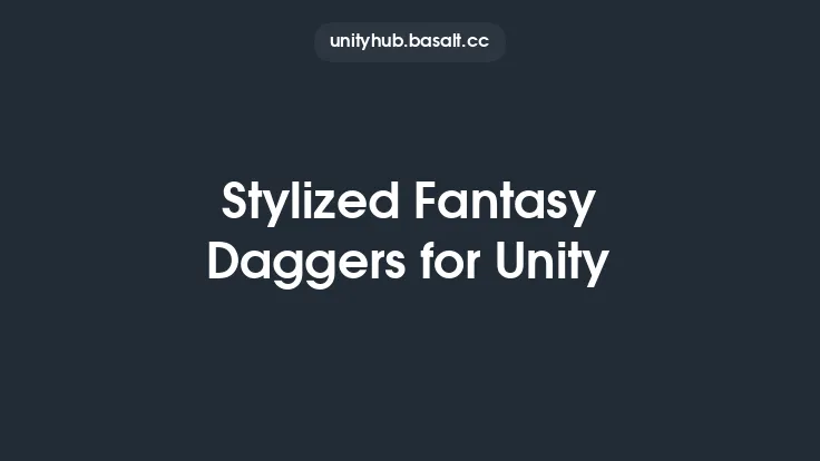 Stylized Fantasy Daggers for Unity Thumbnail