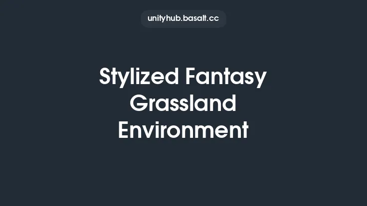 Stylized Fantasy Grassland Environment Thumbnail