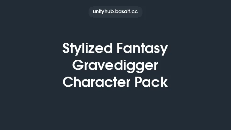 Stylized Fantasy Gravedigger Character Pack Thumbnail