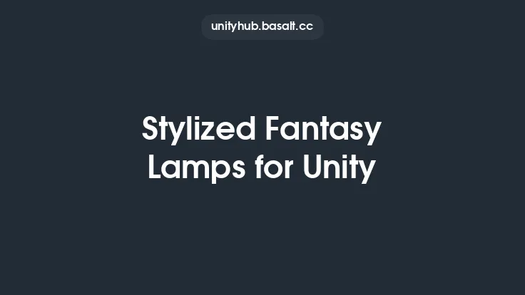 Stylized Fantasy Lamps for Unity Thumbnail