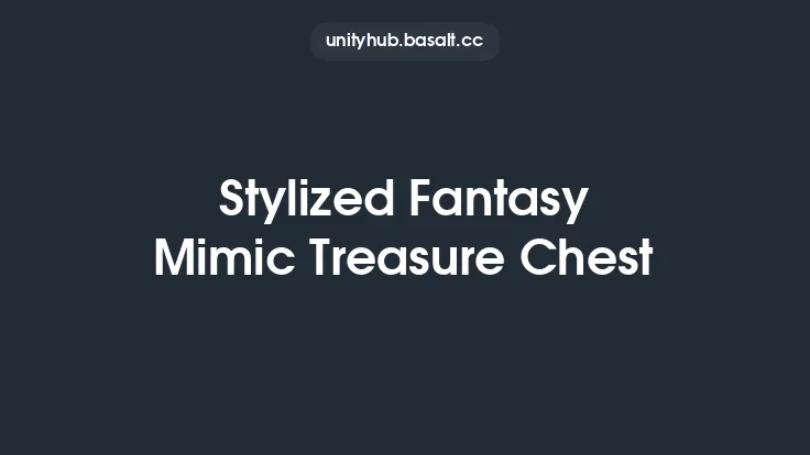 Stylized Fantasy Mimic Treasure Chest Thumbnail