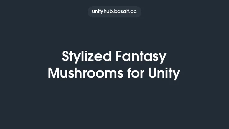 Stylized Fantasy Mushrooms for Unity Thumbnail