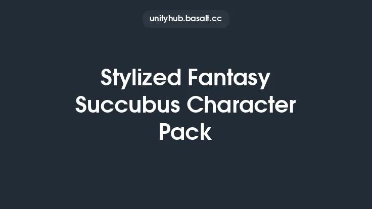 Stylized Fantasy Succubus Character Pack Thumbnail