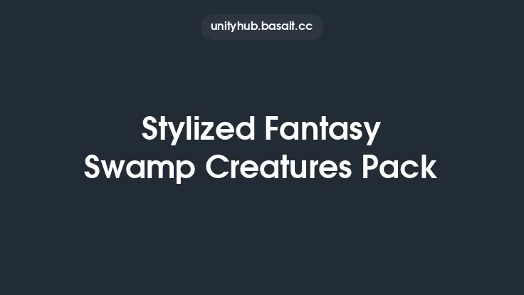 Stylized Fantasy Swamp Creatures Pack Thumbnail