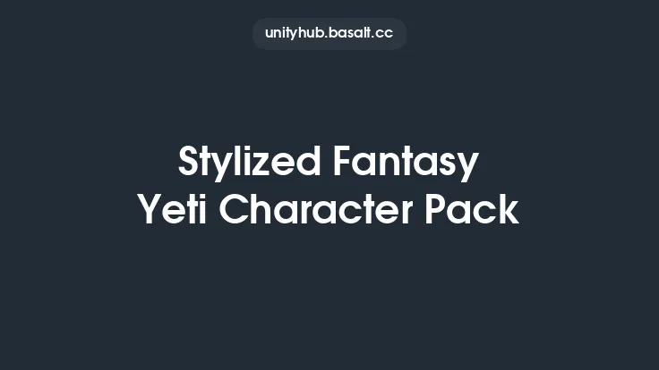 Stylized Fantasy Yeti Character Pack Thumbnail