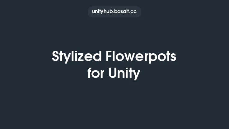 Stylized Flowerpots for Unity Thumbnail