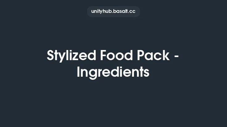 Stylized Food Pack - Ingredients Thumbnail
