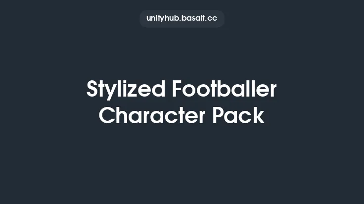 Stylized Footballer Character Pack Thumbnail