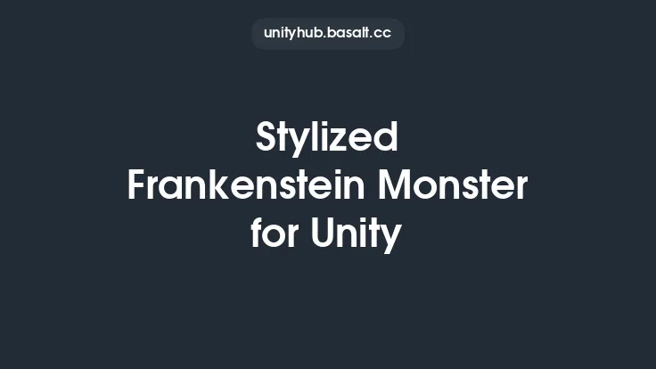 Stylized Frankenstein Monster for Unity Thumbnail