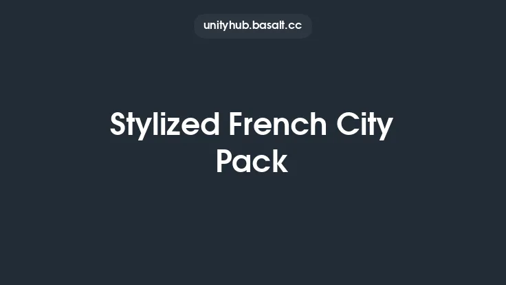 Stylized French City Pack Thumbnail