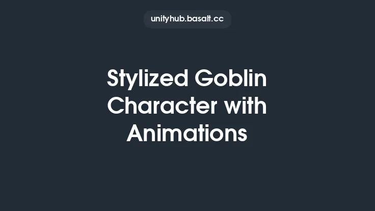 Stylized Goblin Character with Animations Thumbnail