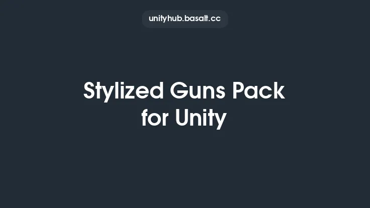 Stylized Guns Pack for Unity Thumbnail