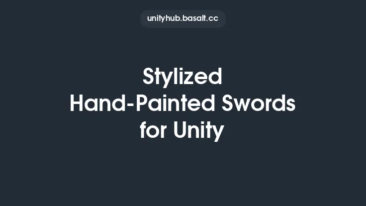 Stylized Hand-Painted Swords for Unity Thumbnail