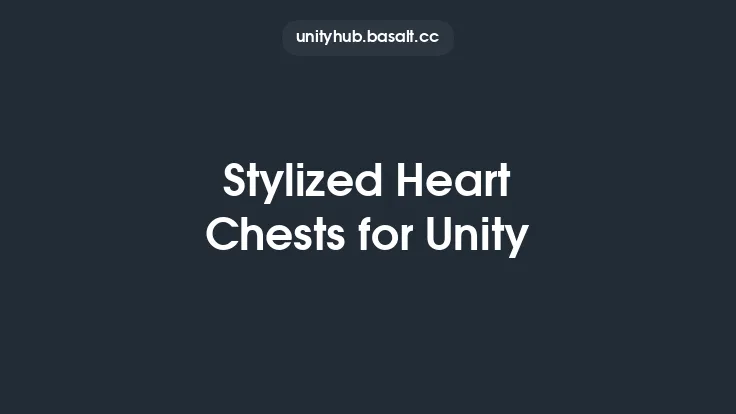 Stylized Heart Chests for Unity Thumbnail