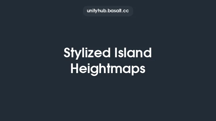Stylized Island Heightmaps Thumbnail