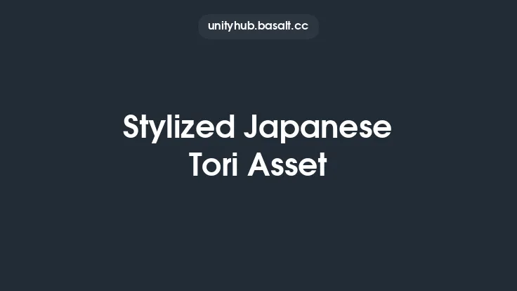 Stylized Japanese Tori Asset Thumbnail