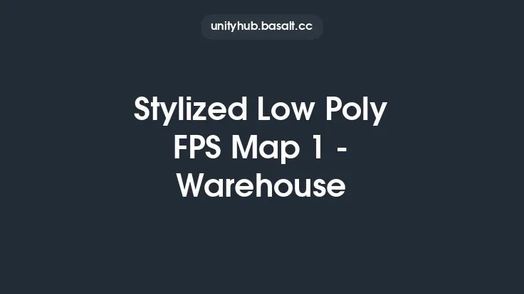 Stylized Low Poly FPS Map 1 - Warehouse Thumbnail