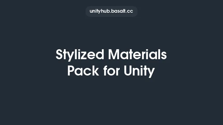 Stylized Materials Pack for Unity Thumbnail